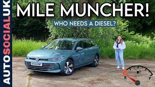 Can a petrol replace Diesel? 2024 Volkswagen Passat Review UK 4K