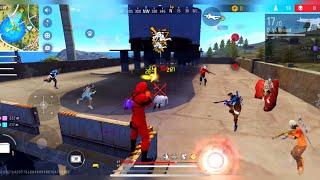 FREE FIRE FACTORY ROOF FIGHT - FF KING OF FACTORY BOOYAH FUNNY GAMEPLAY - GARENA FREE FIRE