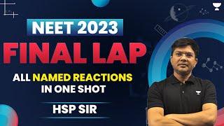 NEET 2023 Crash Course | All Named Reaction in One Shot | Unacademy NEET English | HSP