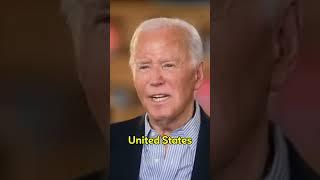 President Joe Biden's Reasons for Seeking Re-Election in 2024 #shorts