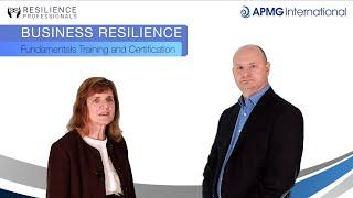 Fundamentals Training and Certification | Business Resilience with Sheila Roberts and Serhiy Kovela