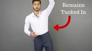 The Secret to Keeping Your Shirt Tucked in ALL Day