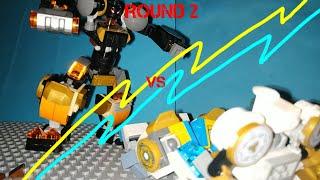 Lego mech fight Round 2 | Lego stop motion