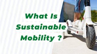 What Is Sustainable Mobility ?