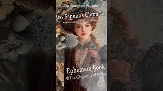 Amazon Books Flip Through Part 2 | Miss Saphira's Chronicle Journal and Ephemera books