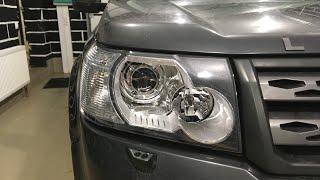 Land Rover Freelander 2 - ремонт фар, замена линз, диодные Competizione 4K