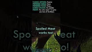 How to Tame a Dung Beetle Fast Ark Beginner Guide #shorts