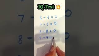 IQ Test | #youtubeshorts #shorts #viral #trending #education #eeducation24 #maths #puzzle