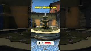 PERFECT BANANA FLASH ON INFERNO #shorts #csgo