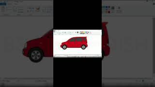 How to draw Car on Computer. #shorts #beingnandish #CarDrawing