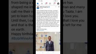 How barbie celebrated bobiwine's birthday #2023 #shorts #viral # birthday #bobiwine