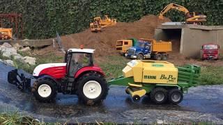 BRUDER Toy TRACTORs for Children  SUPER Bruder STEYR Traktor RC converted