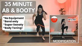 Abs & Booty HIIT Workout for Home (*super sweaty)