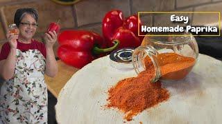 Easy Homemade Paprika ️