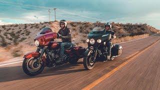 Harley Street Glide Special & Indian Chieftain Dark Horse: Chasing the Eclipse | On Two Wheels