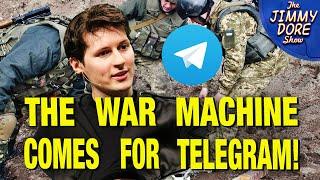 Telegram CEO Pavel Durov ARRESTED By French Police For Free Speech!