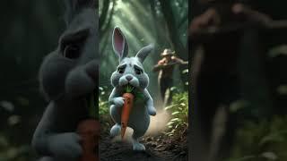 Run, Rabbit, Run! #shortsfeed #shotsvideo #shorts #ytshorts #rabbit #ai #cartoon