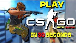 How to Play CSGO Online in 2024! - (with Skins)