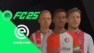 EAFC 25 - ALL EREDIVISIE RATINGS & PLAYER FACES! - 4K 60FPS - GAMEPLAY [FIFA 25 PLAYSTATION 5]