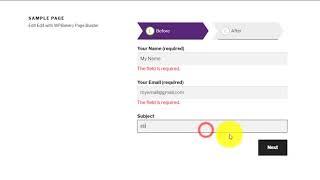 Contact Form 7 - CF7 Multi-Step Forms