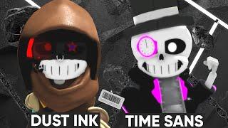 Roblox | Undertale Multiverse Battles Remastered | Dust Ink Phase 2 | Time Sans