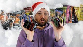 Mattcaster Mage Cracking Christmas! Huge Magic The Gathering Vintage Booster Pack Opening!