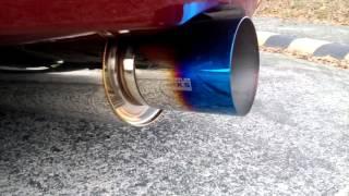 Lancer EX HKS big can muffler