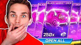 My *BLACK MARKET* Drop Opening Luck is Back! (250 Rocket League Drop Opening)