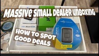 MASSIVE PHONE UNBOXINGS - HOW TO SHOP SMALL DEALERS!