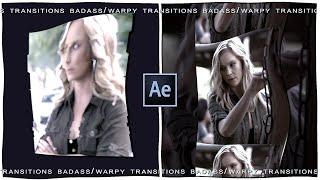 badass/warpy transitions for edits - after effects tutorial | klqvsluv