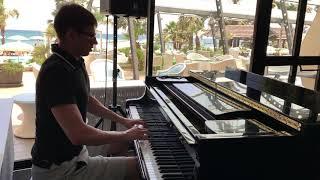 Arensky Romance, performed by Anton Abyzov, Palm Beach Hotel, piano bar, Cyprus 2019