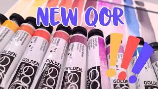 Introducing Stunning New Paint Colors From Qor Watercolor!