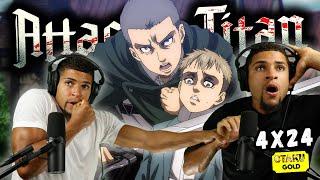 "Pride" | Attack On Titan 4x24 REACTION!!