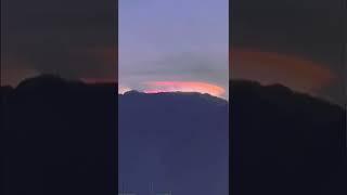  Is this ALIEN Ship or our GALAXY? Visible during day time..?