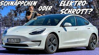 SCHROTT oder SCHNAPPER? Was taugt ein GEBRAUCHTER Tesla? Model 3 LR AWD nach 60.000 km