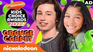 Join Owen Holt & Txunamy On The Orange Carpet for The Kids' Choice Awards 2022! 