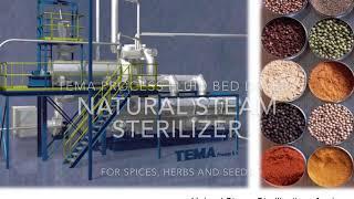 Natural Steam Sterilizer - TEMA Process Fluid Bed Dryers