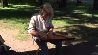 Musician in Town of Uglich, Russia