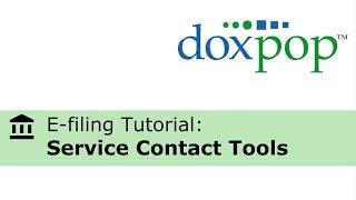 A look at our service contact tools