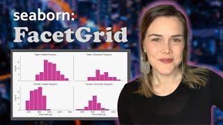 Seaborn FacetGrid | How to make Small Multiples with Python Seaborn | Titles, Hue, Legend