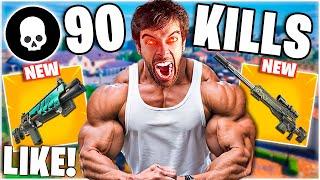 ASMR FAST MOUTH SOUNDS FORTNITE SOLO VS SQUADS (90 KILL WIN )