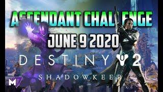 Ascendant Challenge June 9 2020 Solo Guide | Destiny 2 | Corrupted Eggs & Lore Location