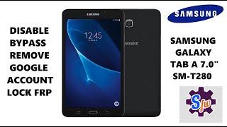 Galaxy Tab A (2016) Frp bypass 5.1 || SM-T280 Frp one click