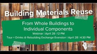 Building Materials Reuse: From Whole Buildings to Individual Components