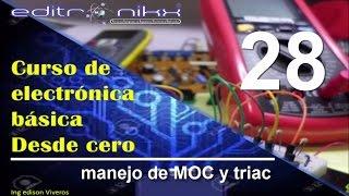 basic electronics course from scratch (# 28 and TRIAC management MOC)