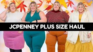 Plus Size Try On Haul: Outfits at JCPenney for Fall