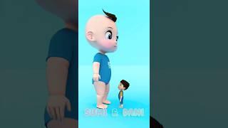 Who's the Biggest?! ⬆️ #funny #shorts #animation