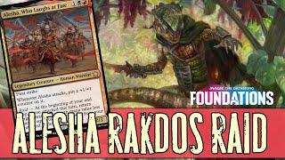 Вперёд АЛЁША ! MTG Arena Alesha Rakdos Raid Foundations Standard DECK GUIDE