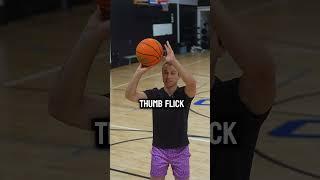 Fix your thumb flick! Become a better 3 point shooter. Shooting tips for basketball #3pointers