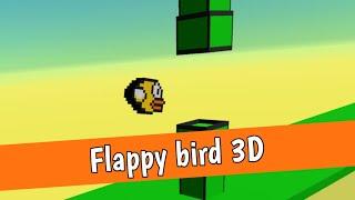 Я сделал СВОЮ ФЛЕППИ БЕРД В 3Д||FLAPPY BIRD 3D||Make Flappy Bird in 3D||Создал свою игру||#StayHome